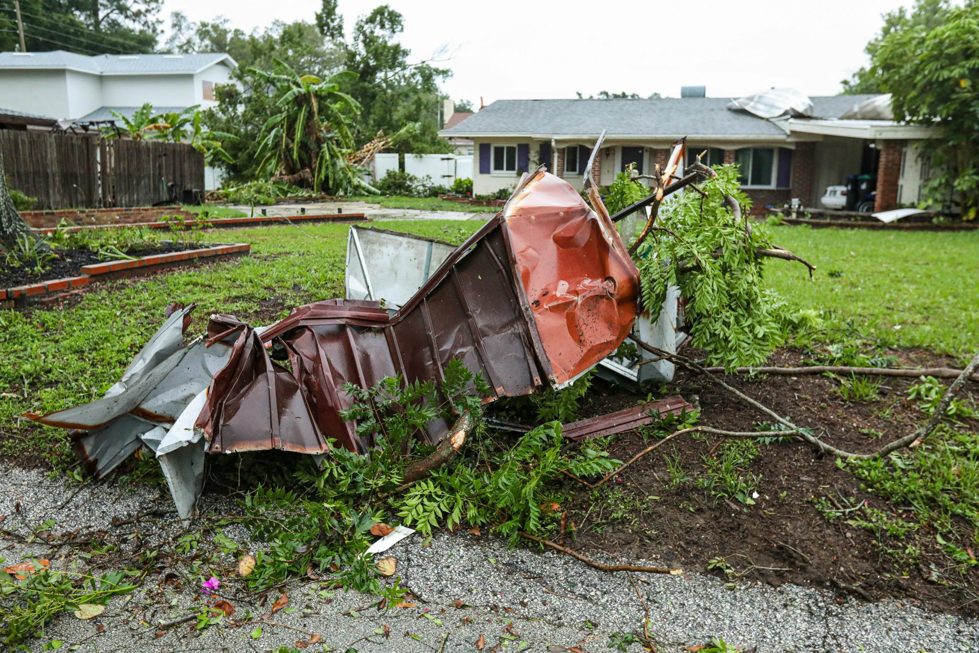 Massive Tornado That Devastated Houston